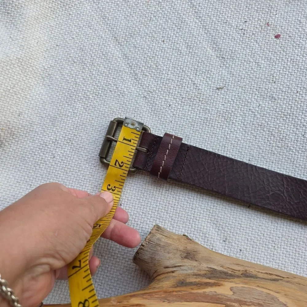 Allen Edmonds Brown Leather Belt